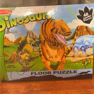 Melissa & Doug Dinosaur Floor Puzzle - 48 Jumbo Pieces